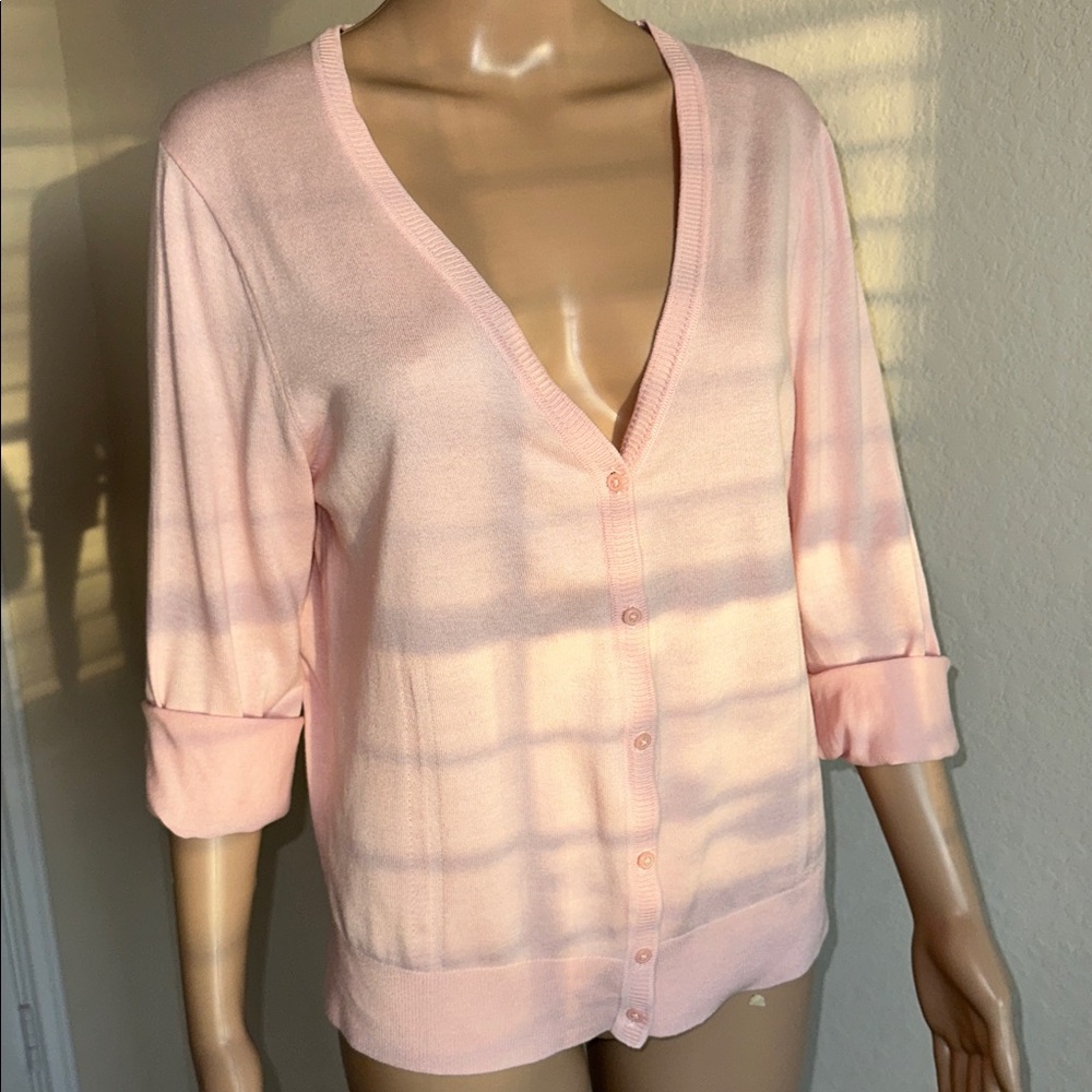 Banana Republic Soft Pink Women's Sweater Size L - Picture 3 of 12